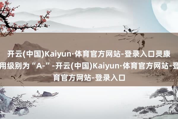 开云(中国)Kaiyun·体育官方网站-登录入口灵康转债信用级别为“A-”-开云(中国)Kaiyun·体育官方网站-登录入口
